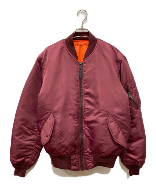 AVIREX（アヴィレックス）AVIREX (アヴィレックス) MA-1ジャケット ワインレッド サイズ:Lの古着・服飾アイテム