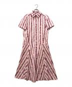 BURBERRYバーバリー）の古着「シャツワンピース」｜ピンク