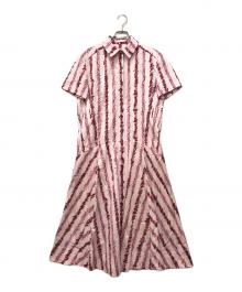 BURBERRY（バーバリー）の古着「シャツワンピース」｜ピンク