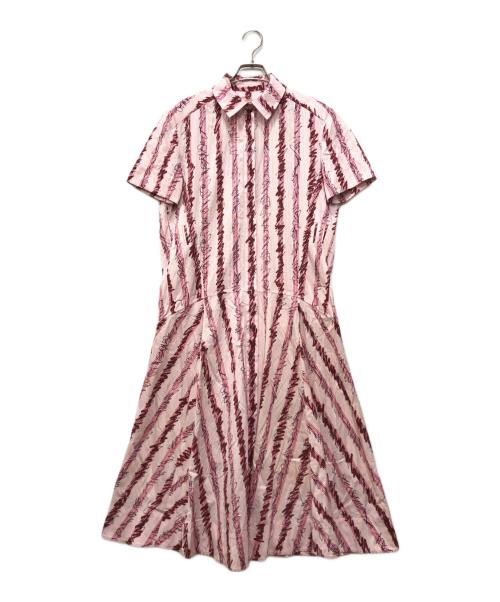 BURBERRY（バーバリー）BURBERRY (バーバリー) シャツワンピース ピンク サイズ:US4の古着・服飾アイテム