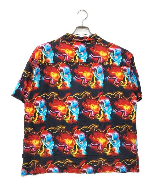 stussy（ステューシー）stussy (ステューシー) NEON VENUS SHIRT レッド サイズ:Lの古着・服飾アイテム