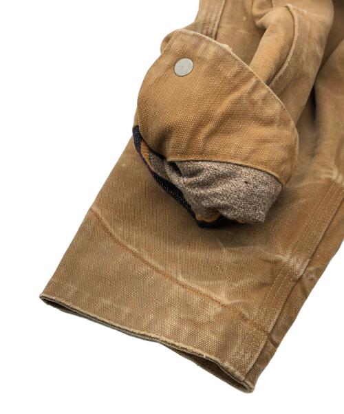 POLO RALPH LAUREN（ポロ・ラルフローレン）POLO RALPH LAUREN (ポロ・ラルフローレン) ダックブランケット地カバーオール ベージュ サイズ:M 未使用品の古着・服飾アイテム