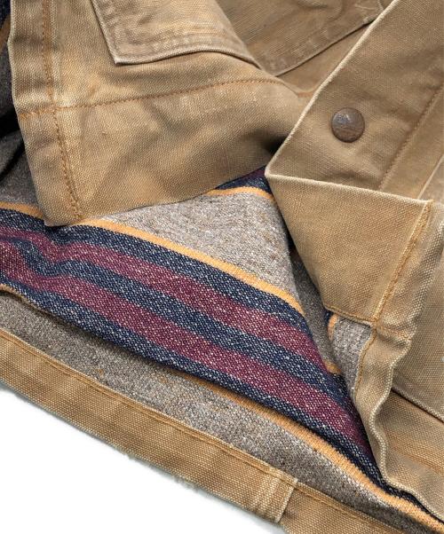 POLO RALPH LAUREN（ポロ・ラルフローレン）POLO RALPH LAUREN (ポロ・ラルフローレン) ダックブランケット地カバーオール ベージュ サイズ:M 未使用品の古着・服飾アイテム
