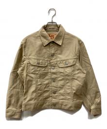 45rpm（45アールピーエム）の古着「おこめサテンの908Gジャン」｜ベージュ