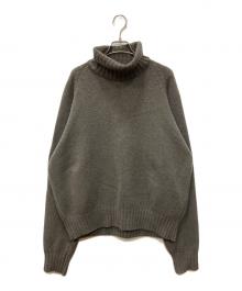 stein（シュタイン）の古着「EX FINE LAMBS LOOSEHIGHNECKKNIT」｜グレー