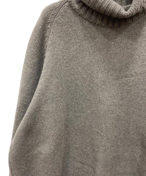 stein（シュタイン）stein (シュタイン) EX FINE LAMBS LOOSEHIGHNECKKNIT グレー サイズ:Sの古着・服飾アイテム