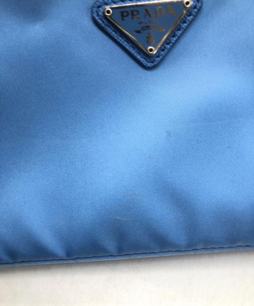 PRADA（プラダ）PRADA (プラダ) ハンドバッグ ブルーの古着・服飾アイテム