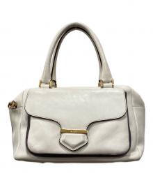 TOD'S（トッズ）の古着「2WAYショルダーバッグ」｜ホワイト