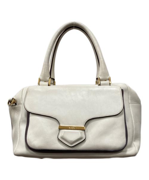 TOD'S（トッズ）TOD'S (トッズ) 2WAYショルダーバッグ ホワイトの古着・服飾アイテム