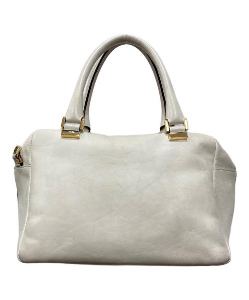 TOD'S（トッズ）TOD'S (トッズ) 2WAYショルダーバッグ ホワイトの古着・服飾アイテム