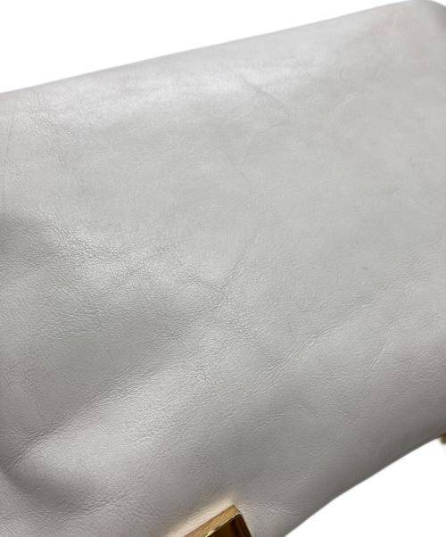 TOD'S（トッズ）TOD'S (トッズ) 2WAYショルダーバッグ ホワイトの古着・服飾アイテム