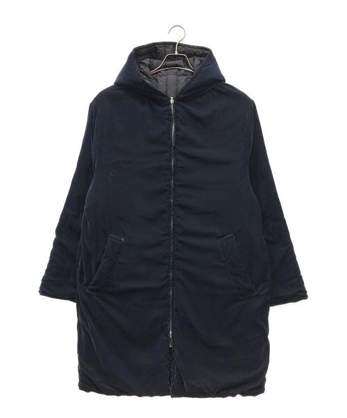 EMPORIO ARMANI（エンポリオアルマーニ）EMPORIO ARMANI (エンポリオアルマーニ) リバーシブルコート ネイビー サイズ:48の古着・服飾アイテム