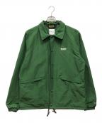 BLUCO WORK GARMENTブルコ ワーク ガーメント）の古着「60/40 CHIN STRAP COACH JACKET」｜グリーン