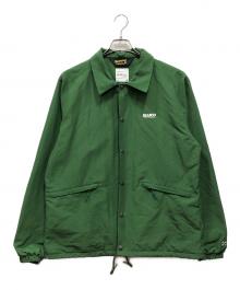 BLUCO WORK GARMENT（ブルコ ワーク ガーメント）の古着「60/40 CHIN STRAP COACH JACKET」｜グリーン