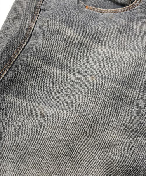 DOLCE & GABBANA（ドルチェ＆ガッバーナ）DOLCE & GABBANA (ドルチェ＆ガッバーナ) ダメージデニムパンツ グレー サイズ:33の古着・服飾アイテム