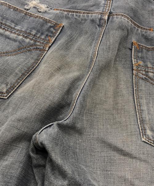 DOLCE & GABBANA（ドルチェ＆ガッバーナ）DOLCE & GABBANA (ドルチェ＆ガッバーナ) ダメージデニムパンツ グレー サイズ:33の古着・服飾アイテム