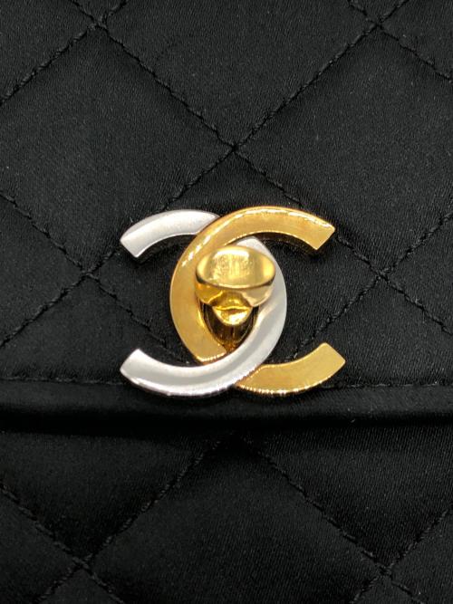 CHANEL（シャネル）CHANEL (シャネル) チェーンショルダーバッグ ブラックの古着・服飾アイテム