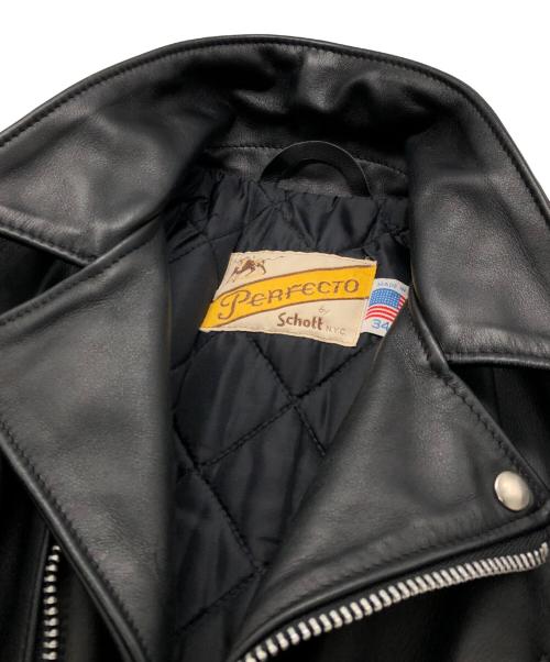 Schott（ショット）Schott (ショット) 613 ワンスターライダースジャケット ブラック サイズ:34の古着・服飾アイテム