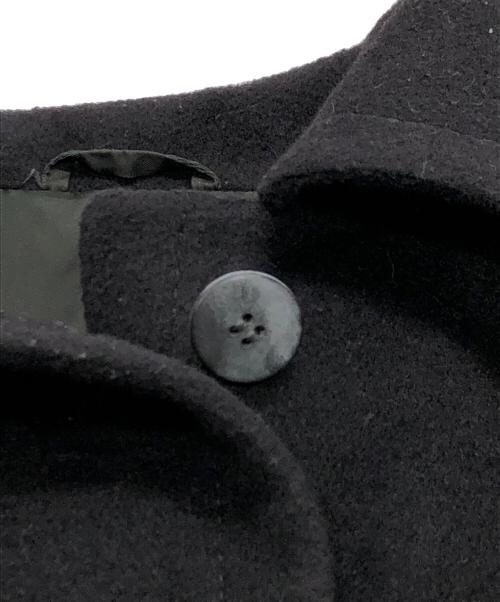 HERNO（ヘルノ）HERNO (ヘルノ) シルクカシミヤ混ウールコート ブラック サイズ:42の古着・服飾アイテム