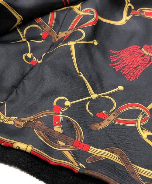 HERNO（ヘルノ）HERNO (ヘルノ) シルクカシミヤ混ウールコート ブラック サイズ:42の古着・服飾アイテム