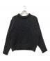 ssstein（シュタイン）の古着「GLITTER FUR KNIT CREW NECK LS」｜ブラック