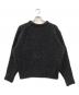 ssstein (シュタイン) GLITTER FUR KNIT CREW NECK LS ブラック サイズ:S：23000円