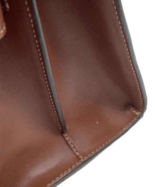 BURBERRY（バーバリー）BURBERRY (バーバリー) TITLE MINI ヴィンテージチェック 2WAYハンドバッグ ブラウンの古着・服飾アイテム