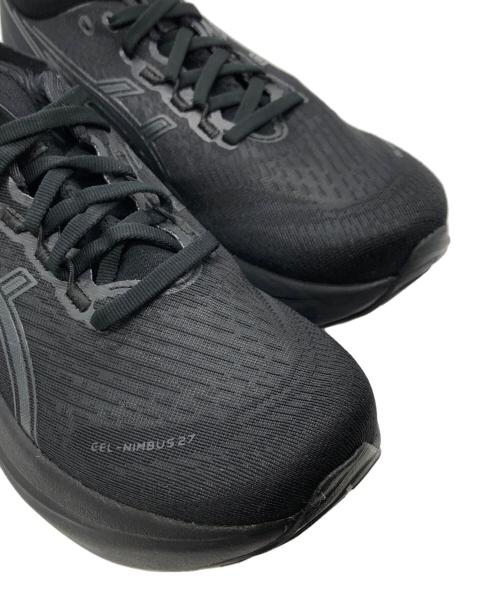 asics（アシックス）asics (アシックス) GEL-NIMBUS 27 ブラック サイズ:25cmの古着・服飾アイテム