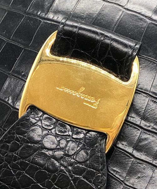 Salvatore Ferragamo（サルヴァトーレ フェラガモ）Salvatore Ferragamo (サルヴァトーレ フェラガモ) ハンドバッグ ブラック サイズ:下記参照の古着・服飾アイテム