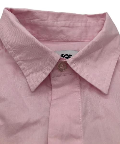PALACE（パレス）PALACE (パレス) REAR VIEW SHIRT ピンク サイズ:Sの古着・服飾アイテム