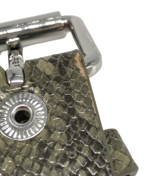 starteam（スターチーム）starteam (スターチーム) スタッズベルト グリーン サイズ:下記参照の古着・服飾アイテム