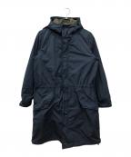 ASPESIアスペジ）の古着「ポリナイロンクロスモッズコート」｜ネイビー