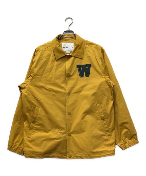 WHITE MOUNTAINEERING（ホワイトマウンテ二アニング）WHITE MOUNTAINEERING (ホワイトマウンテ二アニング) ウィンドストッパー コーチジャケット イエロー サイズ:3の古着・服飾アイテム
