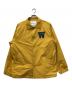 WHITE MOUNTAINEERING（ホワイトマウンテ二アニング）の古着「ウィンドストッパー コーチジャケット」｜イエロー