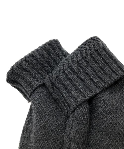 MUVEIL（ミュベール）MUVEIL (ミュベール) チュールレース付きカーディガン グレー サイズ:38の古着・服飾アイテム