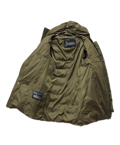 HERNO（ヘルノ）HERNO (ヘルノ) ダウンコート カーキ サイズ:44の古着・服飾アイテム