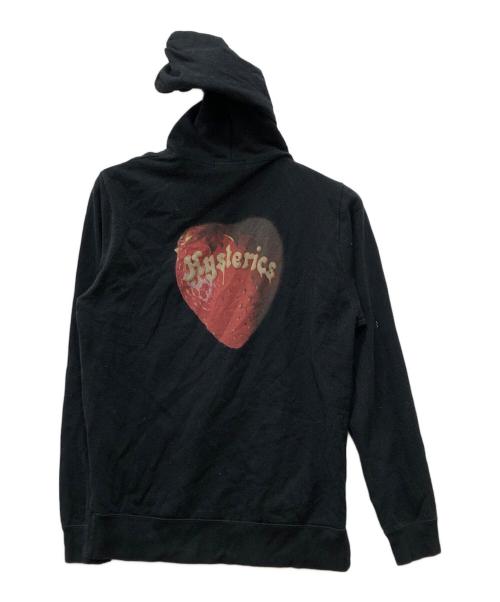 Hysteric Glamour（ヒステリックグラマー）Hysteric Glamour (ヒステリックグラマー) スカルベリーパーカー ブラック サイズ:Lの古着・服飾アイテム