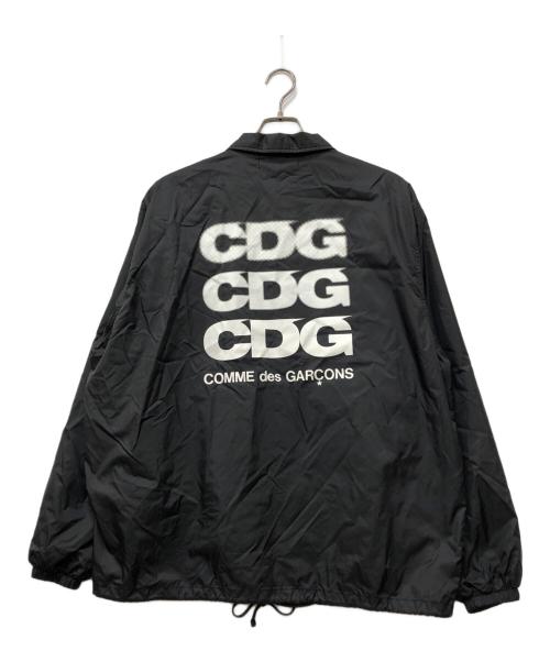 CDG（シーディージー）CDG (シーディージー) ナイロンジャケット ブラック サイズ:XLの古着・服飾アイテム