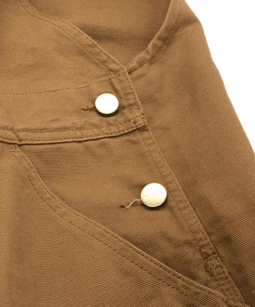 CarHartt（カーハート）CarHartt (カーハート) BIBダック地オーバーオール ベージュ サイズ:W32の古着・服飾アイテム