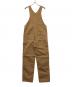CarHartt (カーハート) BIBダック地オーバーオール ベージュ サイズ:W32：10000円