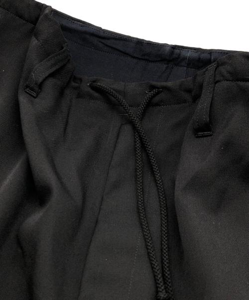 Yohji Yamamoto pour homme（ヨウジヤマモト プールオム）Yohji Yamamoto pour homme (ヨウジヤマモト プールオム) Wool Easy Pants ブラック サイズ:1の古着・服飾アイテム