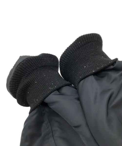 BAPE BY A BATHING APE（ベイプバイアベイシングエイプ）BAPE BY A BATHING APE (ベイプバイアベイシングエイプ) N-3Bタイプコート ブラック サイズ:Lの古着・服飾アイテム