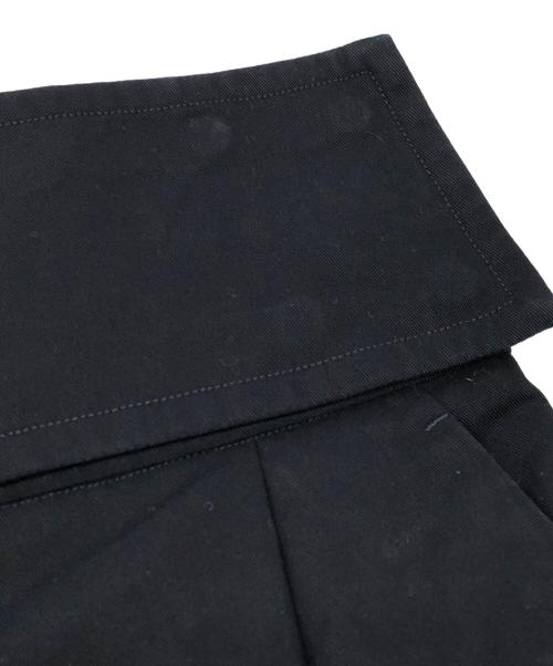 JIL SANDER（ジルサンダー）JIL SANDER (ジルサンダー) タックパンツ ネイビー サイズ:34の古着・服飾アイテム