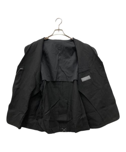 MARGARET HOWELL（マーガレットハウエル）MARGARET HOWELL (マーガレットハウエル) COMPACT LINEN テーラードジャケット ブラック サイズ:3 未使用品の古着・服飾アイテム