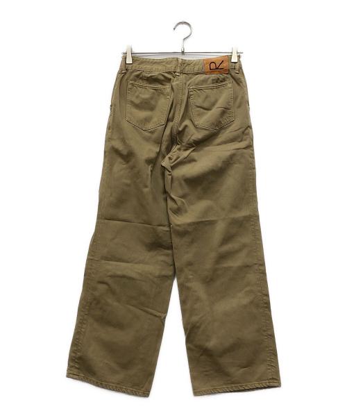 45R（フォーティファイブ・アール）45R (フォーティファイブ・アール) おこめデニムのシャルロット グリーン サイズ:1の古着・服飾アイテム