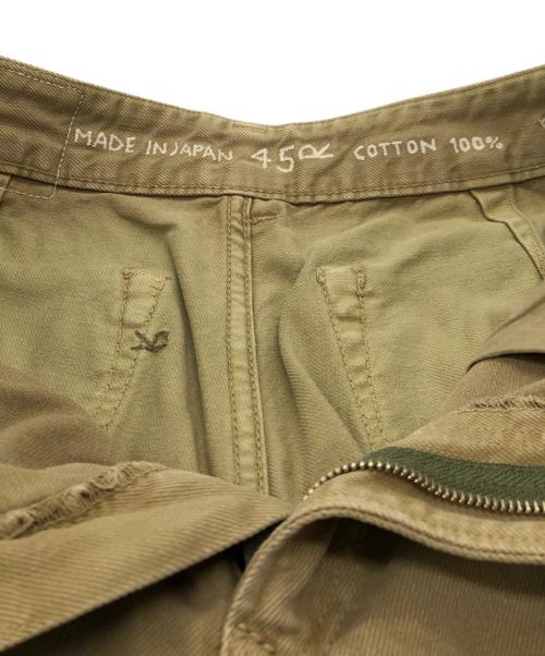 45R（フォーティファイブ・アール）45R (フォーティファイブ・アール) おこめデニムのシャルロット グリーン サイズ:1の古着・服飾アイテム