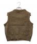 45R (フォーティファイブ・アール) シェットランドツイードニットの908ベスト ブラウン サイズ:下記参照：17000円