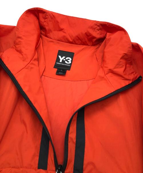 Y-3（ワイスリー）Y-3 (ワイスリー) Packable Half-Zip Shell Jacket レッド サイズ:Mの古着・服飾アイテム