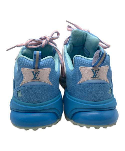 LOUIS VUITTON（ルイ ヴィトン）LOUIS VUITTON (ルイ ヴィトン) ローカットスニーカー ブルー サイズ:25.5cmの古着・服飾アイテム