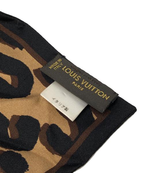 LOUIS VUITTON（ルイ ヴィトン）LOUIS VUITTON (ルイ ヴィトン) シルクバンドースカーフ ベージュ サイズ:下記参照の古着・服飾アイテム